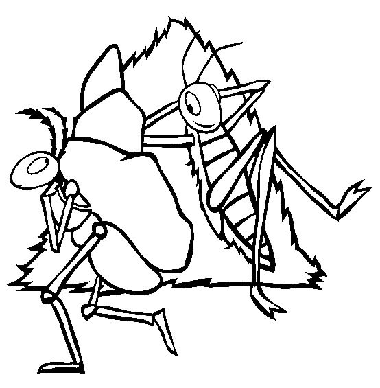 Hormiga y Saltamontes