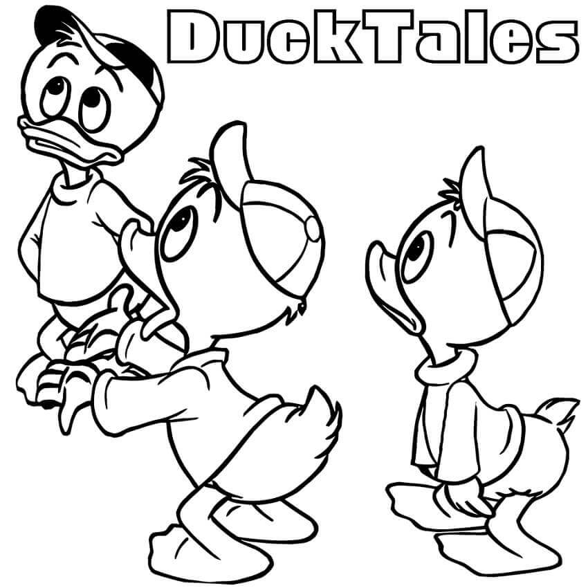 Huey, Dewey Y Louie De Ducktales