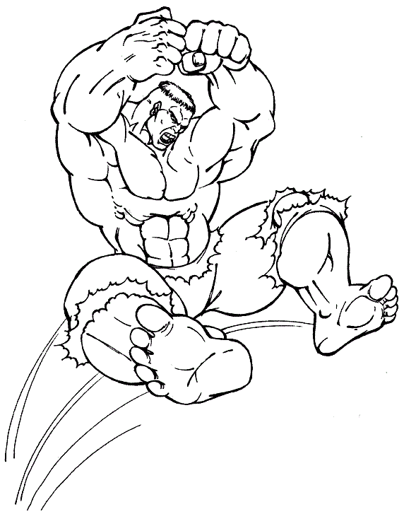 Hulk Saltando