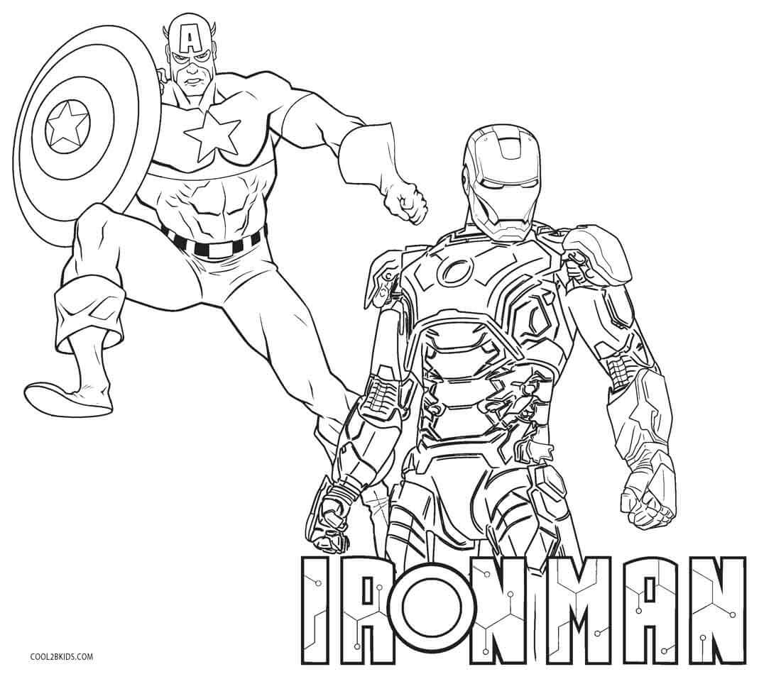 Ironman y el Capitán América