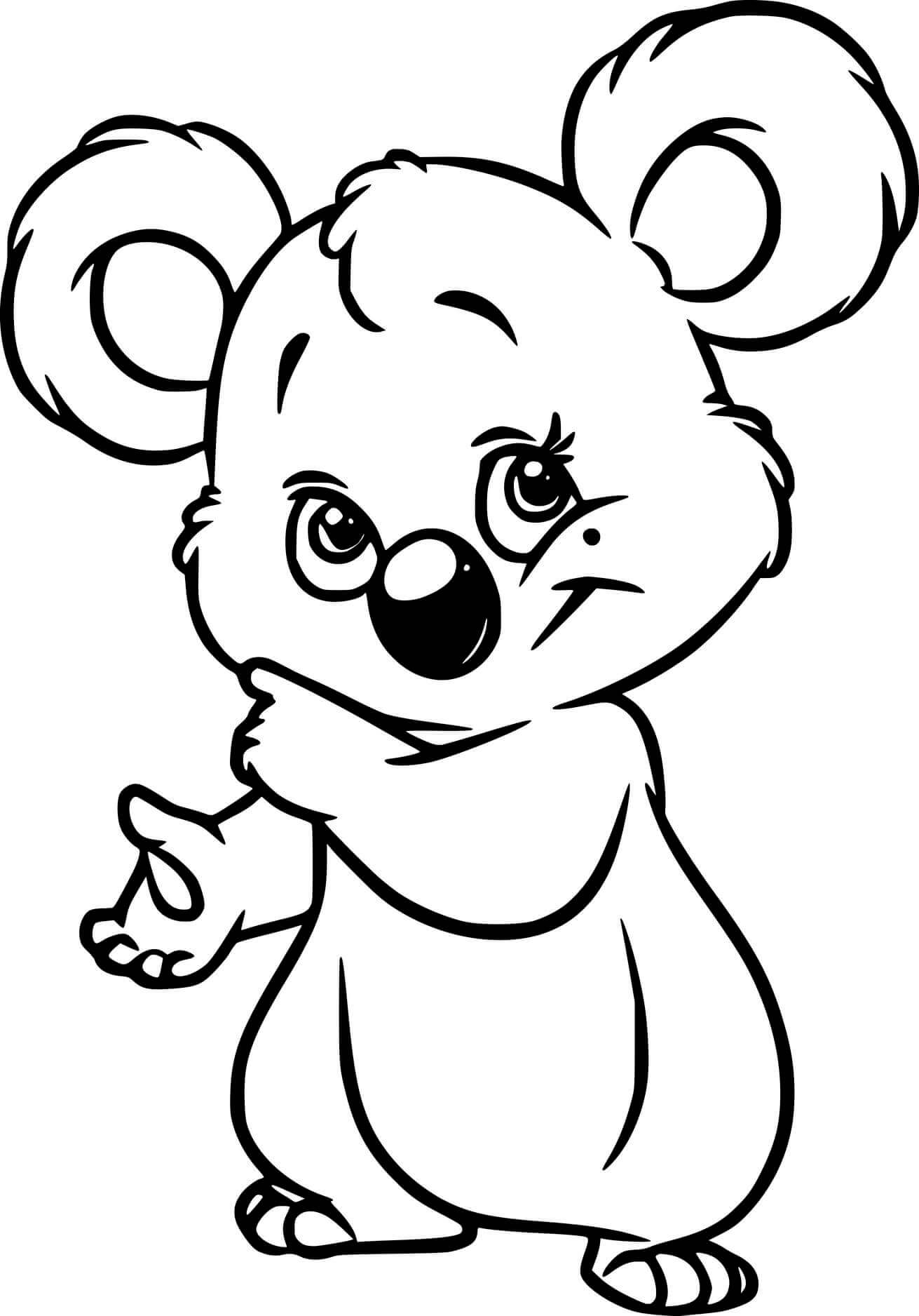 Koala de Dibujos Animados