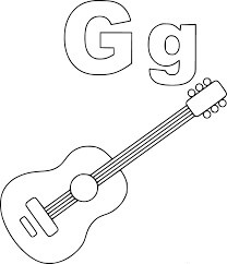 La Letra G para la Guitarra