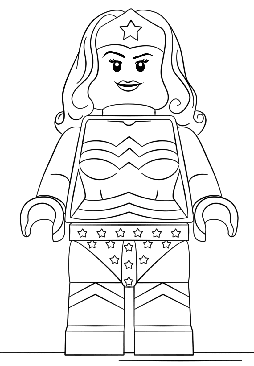 Lego Corriente Continua Mujer Maravilla