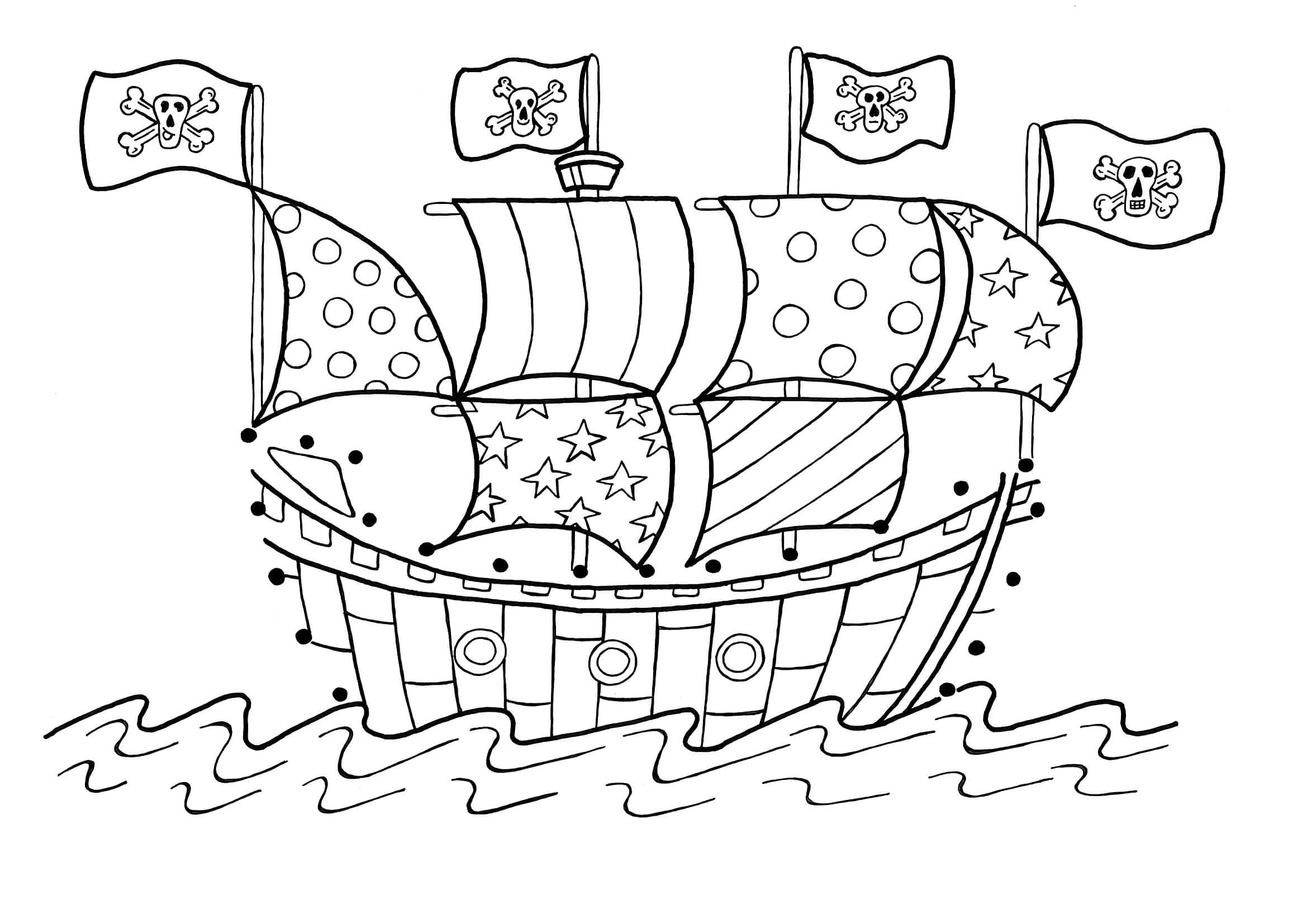 Lindo Barco Pirata