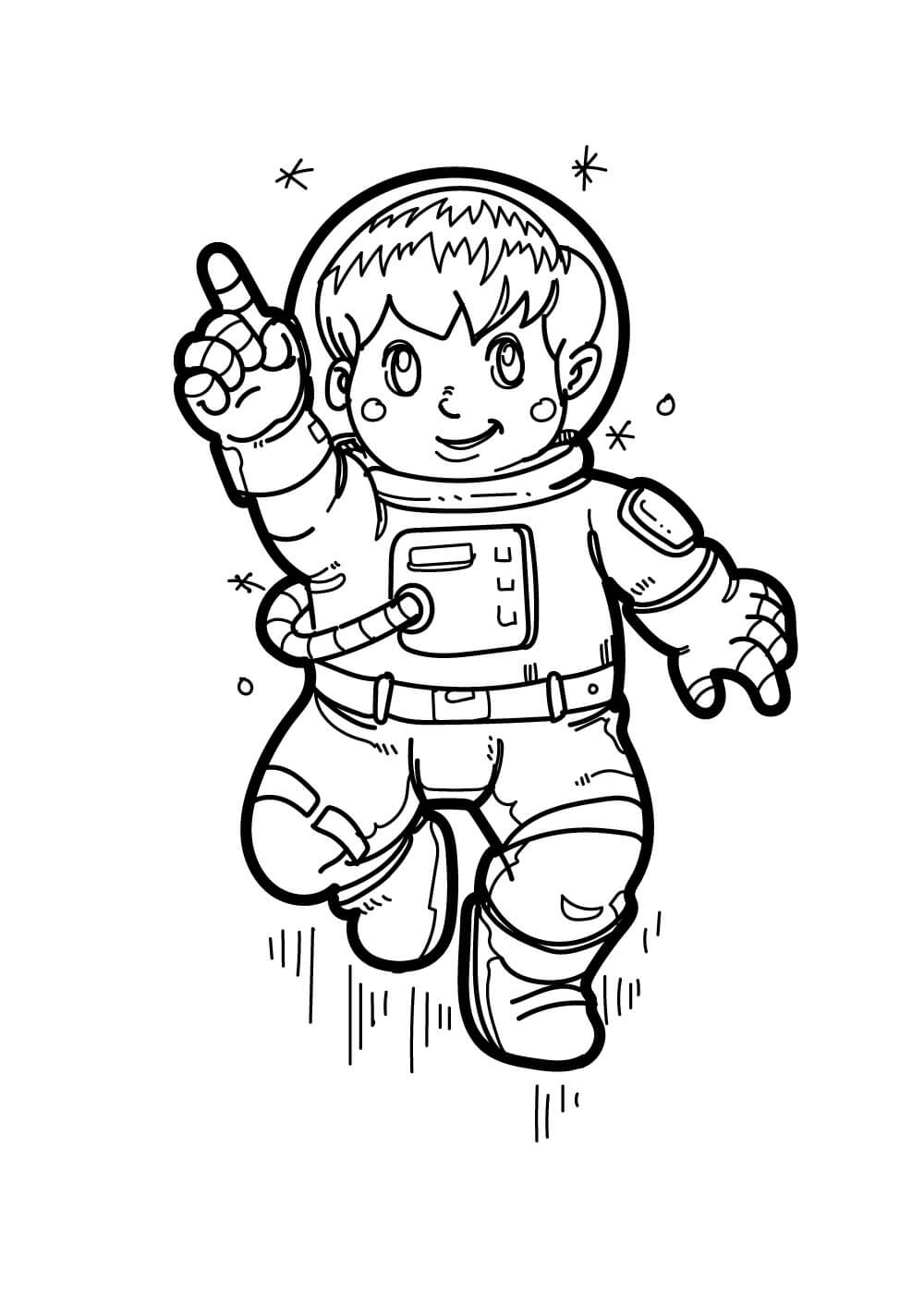 Lindo Chico Astronauta