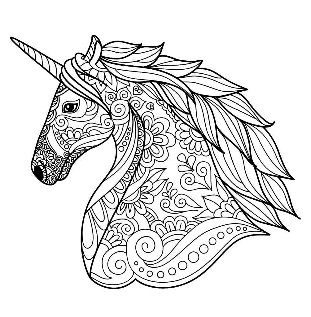 Mandala Unicornio