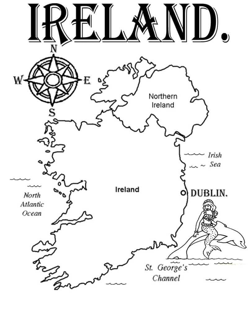 Mapa De Irlanda