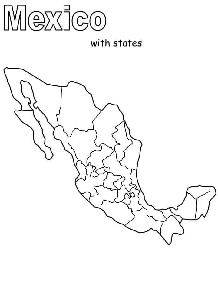 Mapa De Mexico