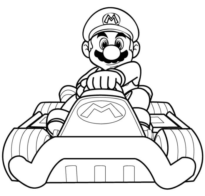 Mario en el Coche