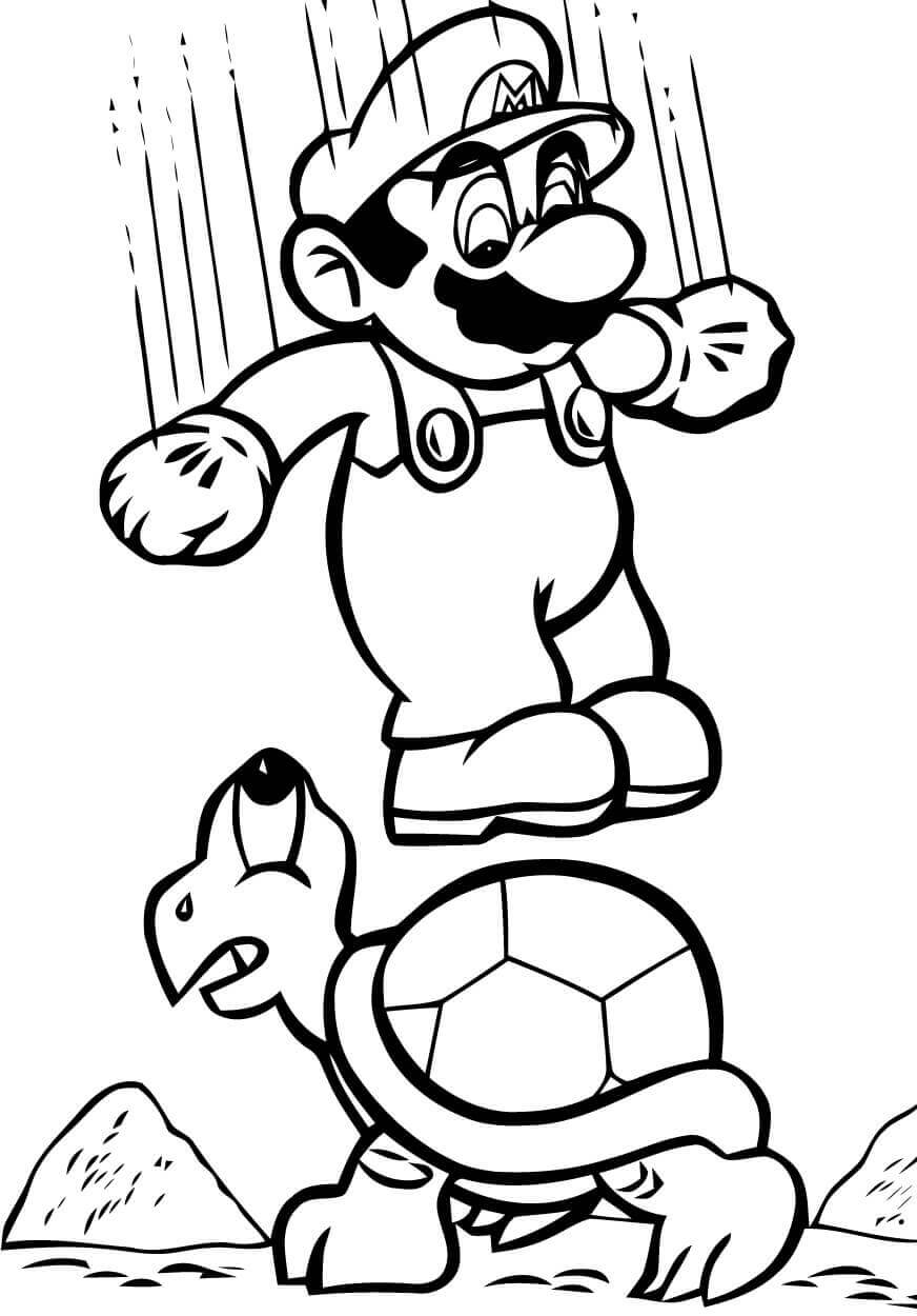 Mario Saltando