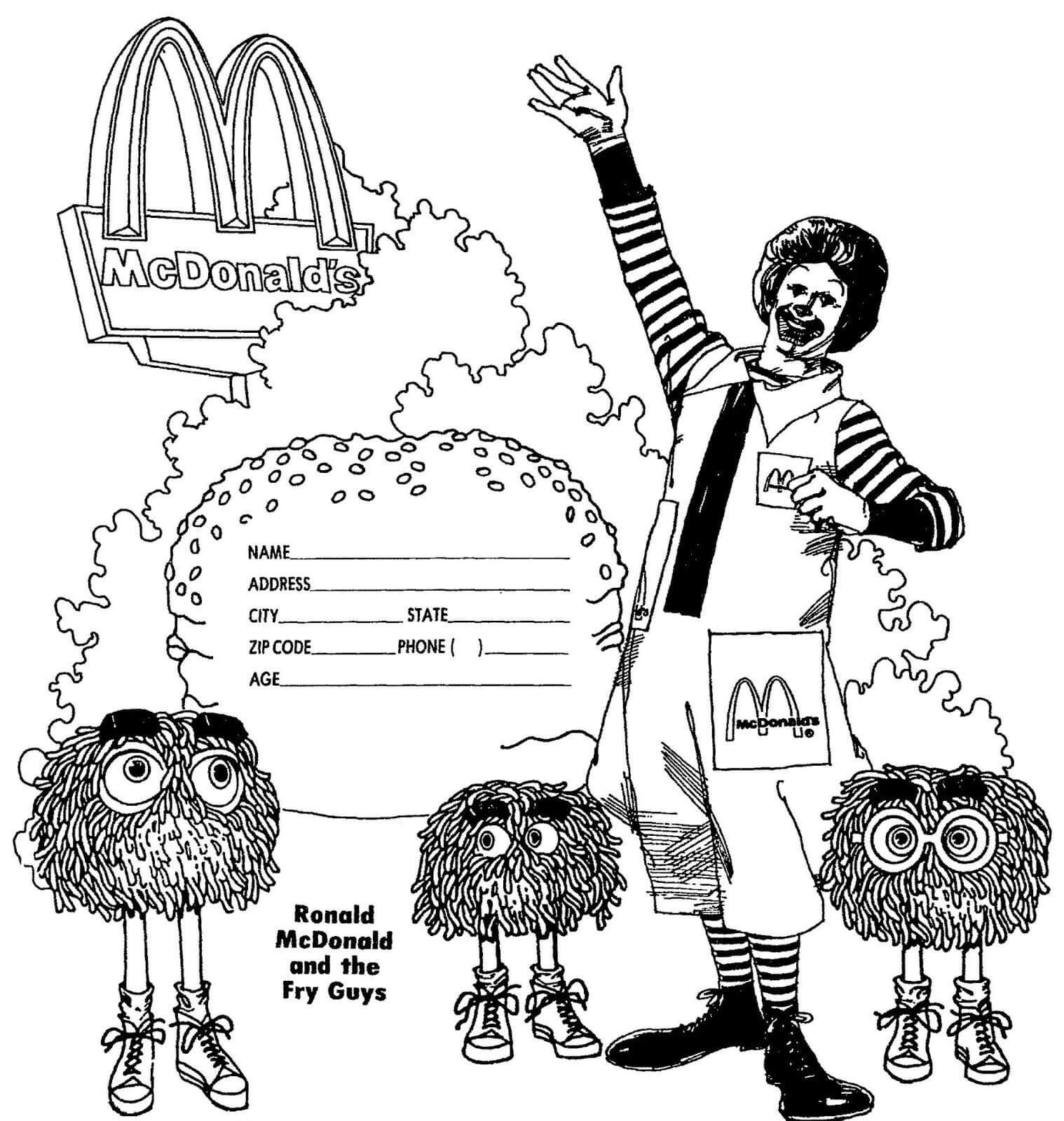 McDonald Dibujos Animados