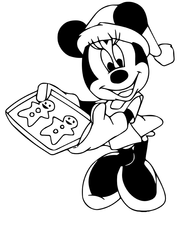 Mickey Mouse y Muñeca Navidad