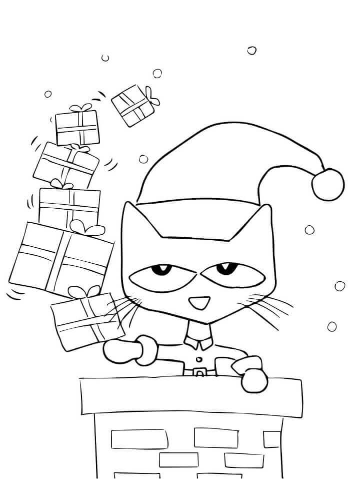 Navidad Pete El Gato