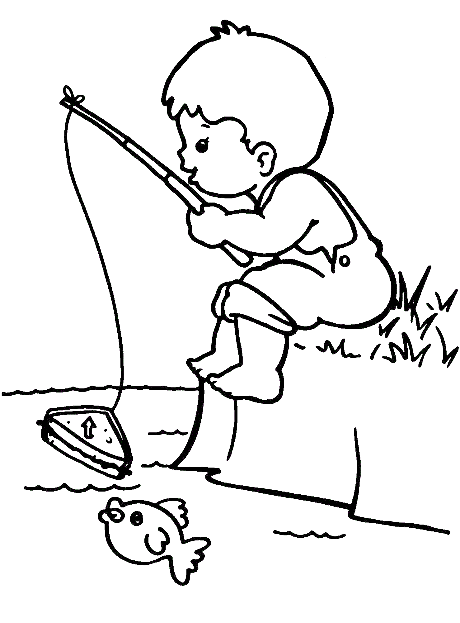 Niño Pescando