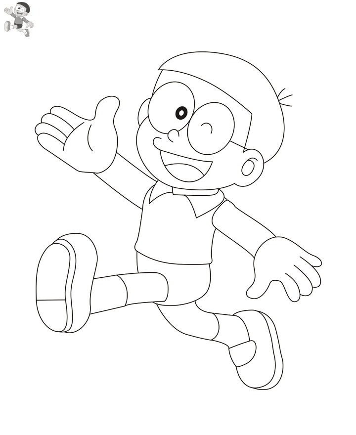 Nobita Corriendo