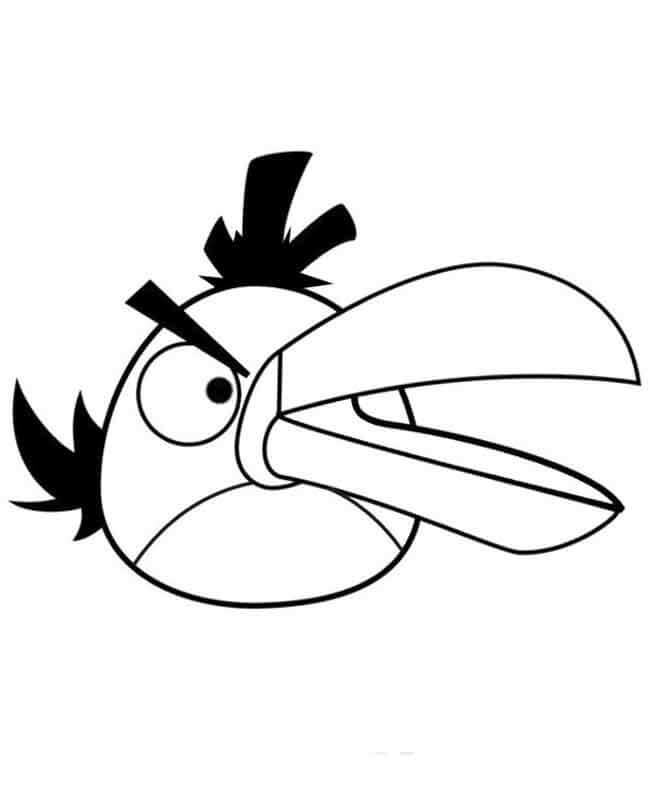 Pájaro Negro de Angry Birds