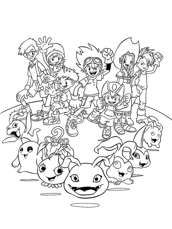 Personajes De Digimon