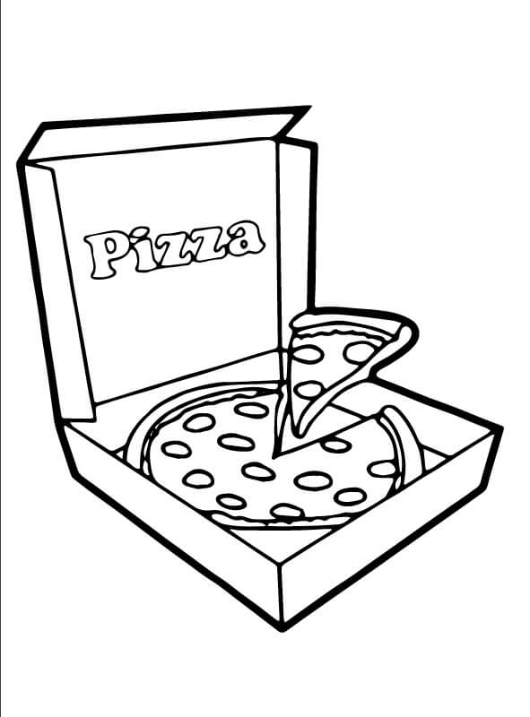 Pizza en una Caja de Pizza
