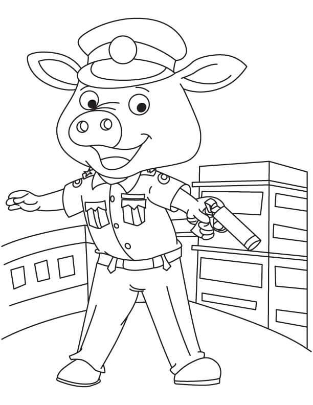 Policía de Cerdo