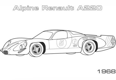 Renault alpino A220