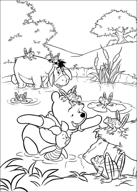 Sencillo Winnie de Pooh y Amigos