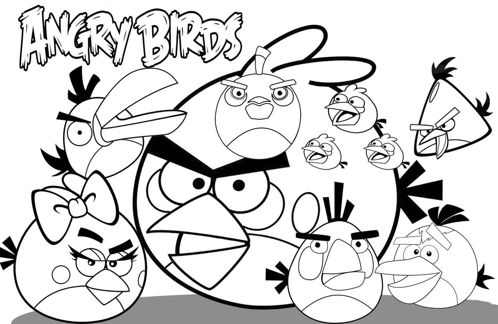 Todos los Personajes de Angry Birds