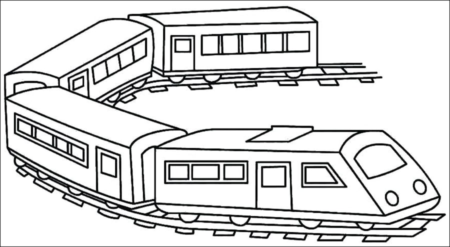 Tren Con 4 Vagones