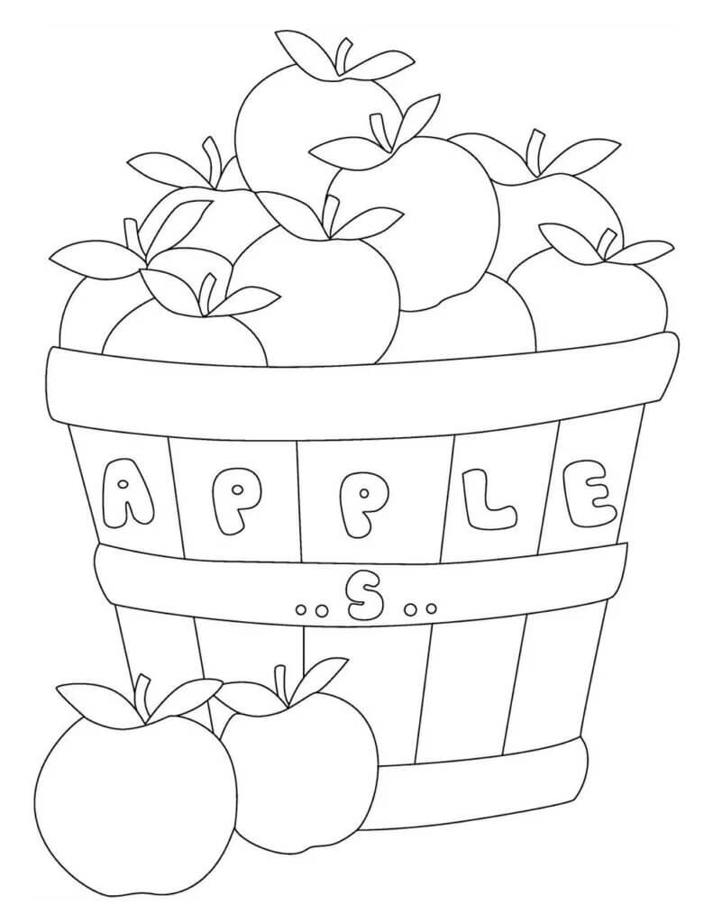 Una Caja de Manzanas y Dos Manzanas