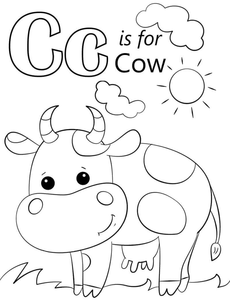 Vaca, Letra c