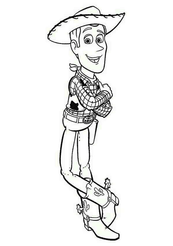 Woody Sonriendo