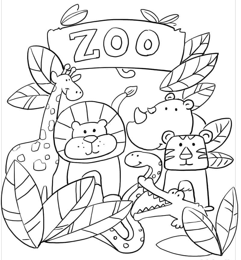 Zoológico de Dibujos Animados