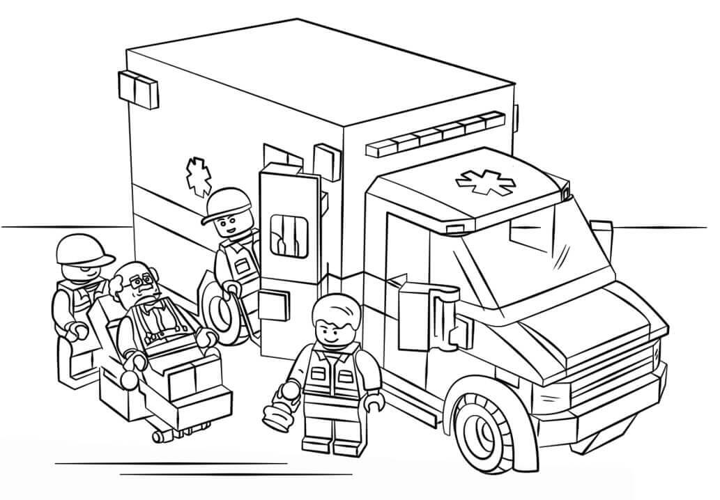 Ambulancia de la Ciudad de LEGO