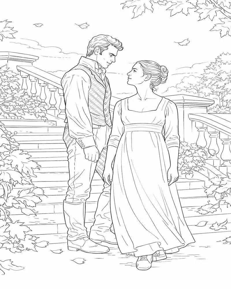 Anthony Kate Garden Romance