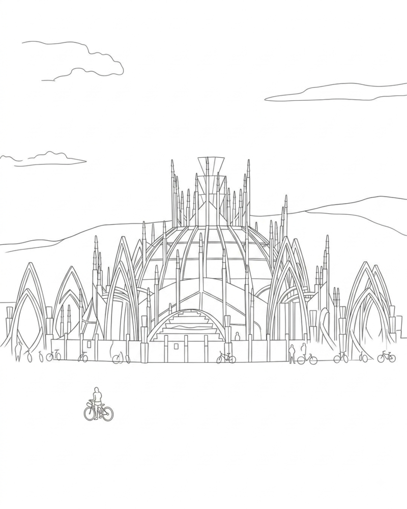 Arte Del Templo Burning Man