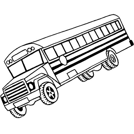 Autobús Escolar Imprimible