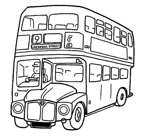 Autobús Escolar de dos pisos de la Ciudad