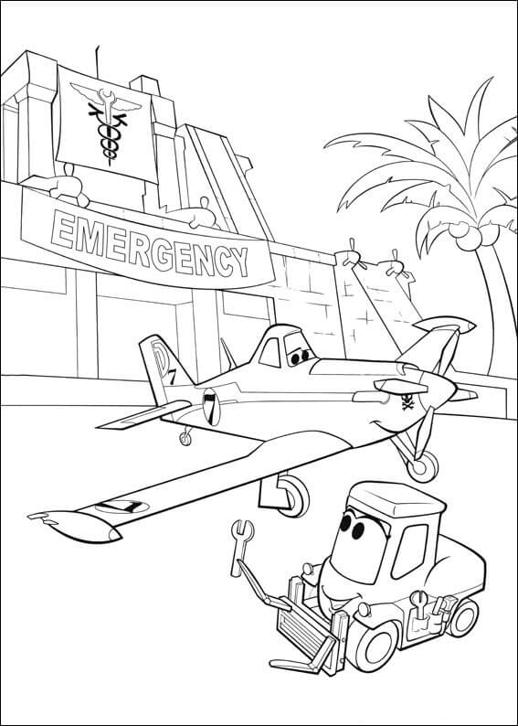 Aviones y Excavadoras de Disney