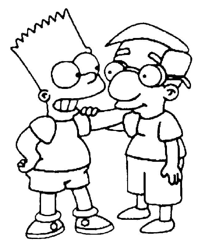 Bart Simpson y Amigo
