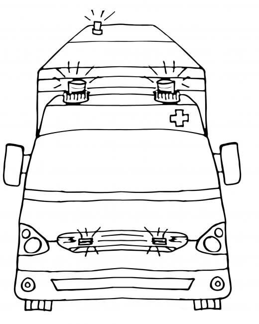 Basic Drawing Ambulance