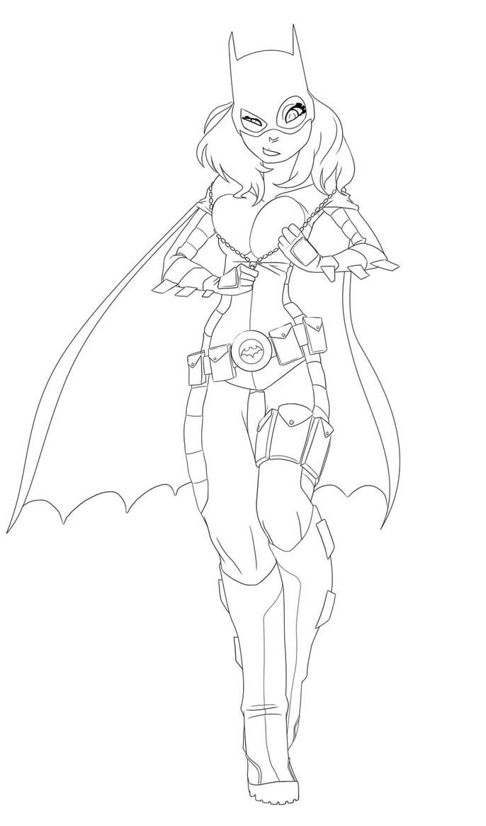 Batgirl Caminando