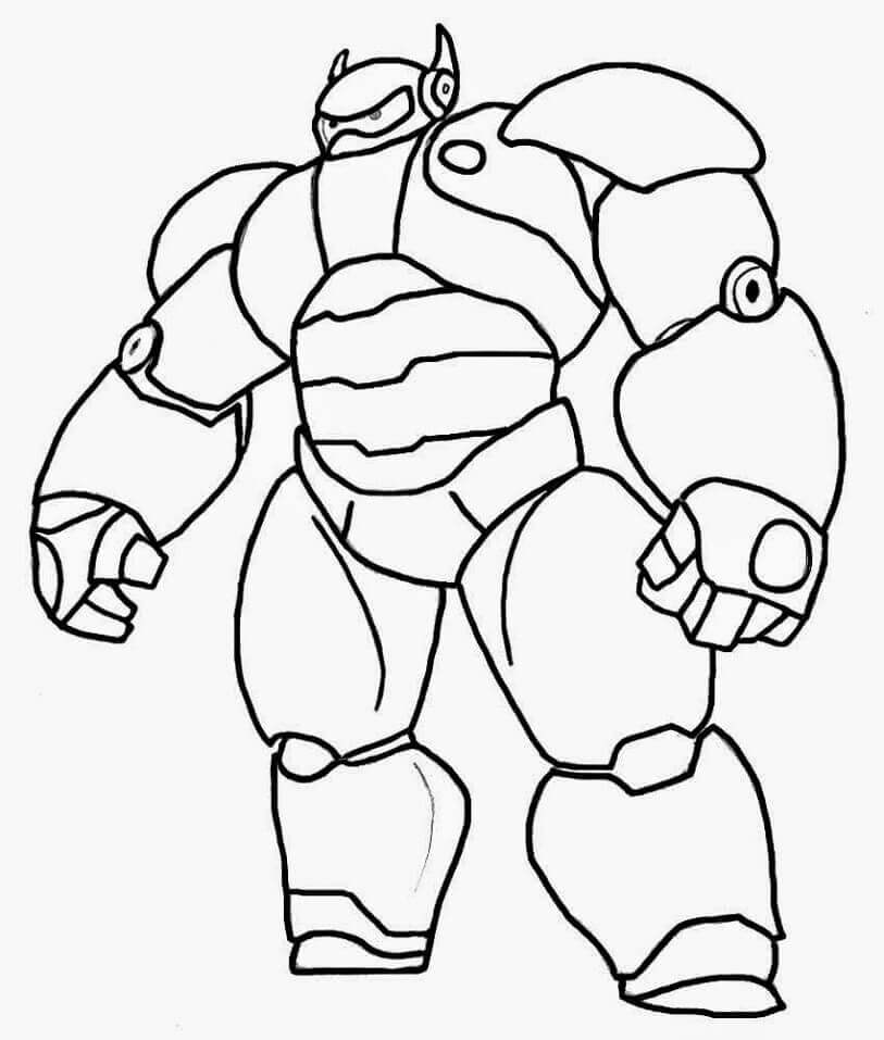 Baymax Blindado Para Colorear Imprimir E Dibujar Coloringonly Com My Xxx Hot Girl