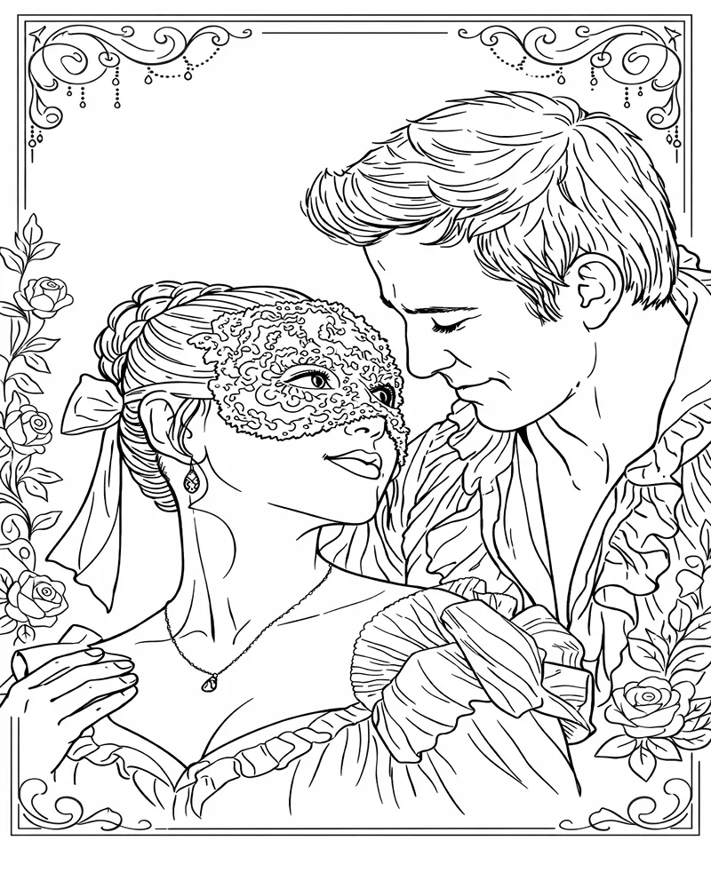 Benedict Sophie Masquerade