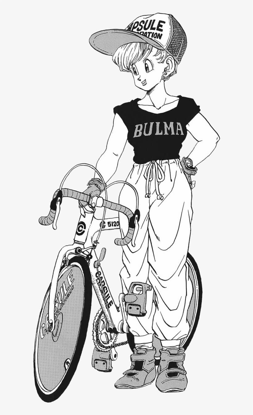 Dibujos de Bulma para colorear e imprimir– 