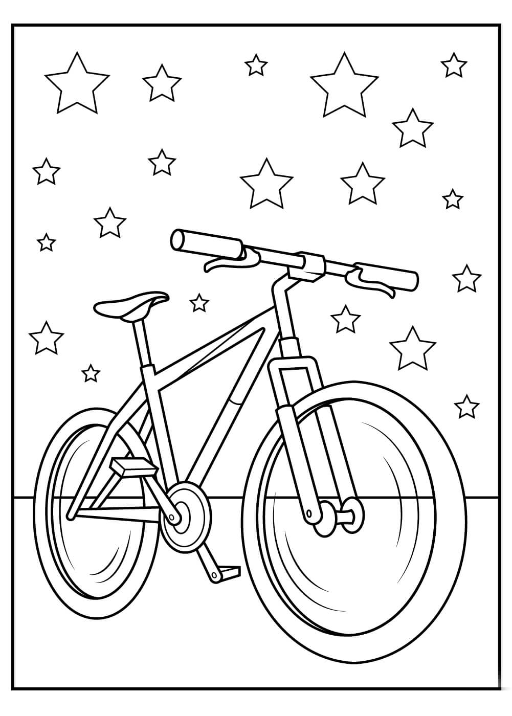 Bicicleta con Estrella