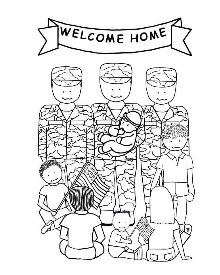 Bienvenido a casa veteranos