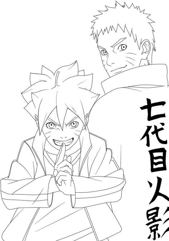 Boruto y Naruto