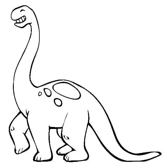 Brontosaurio Divertido