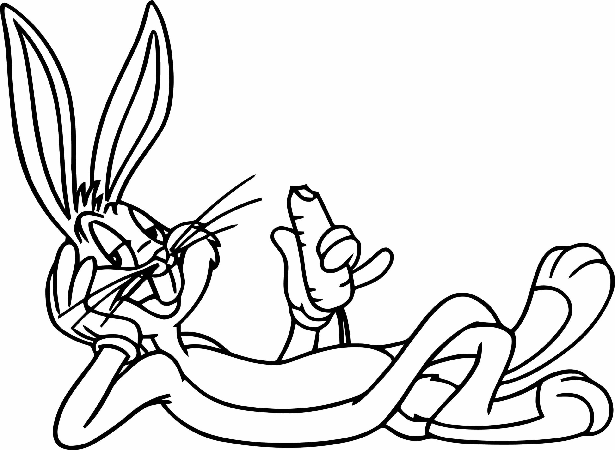Bugs Bunny Comiendo Zanahoria