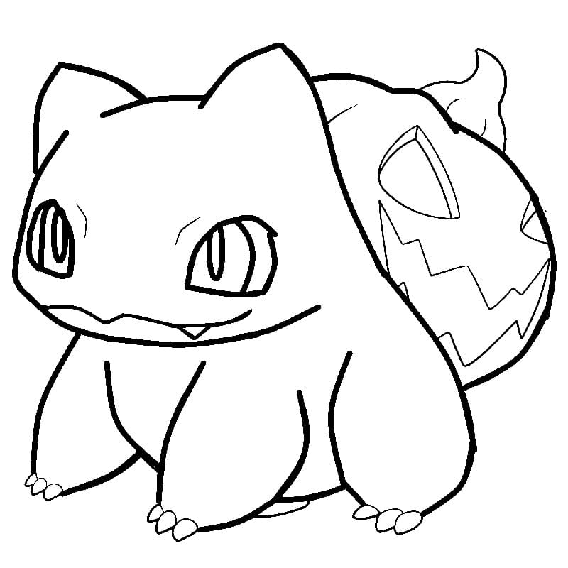 Bulbasaur en Halloween