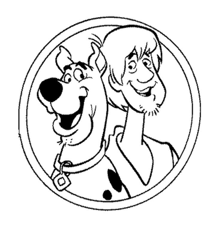 Cara Shaggy y Scooby Doo